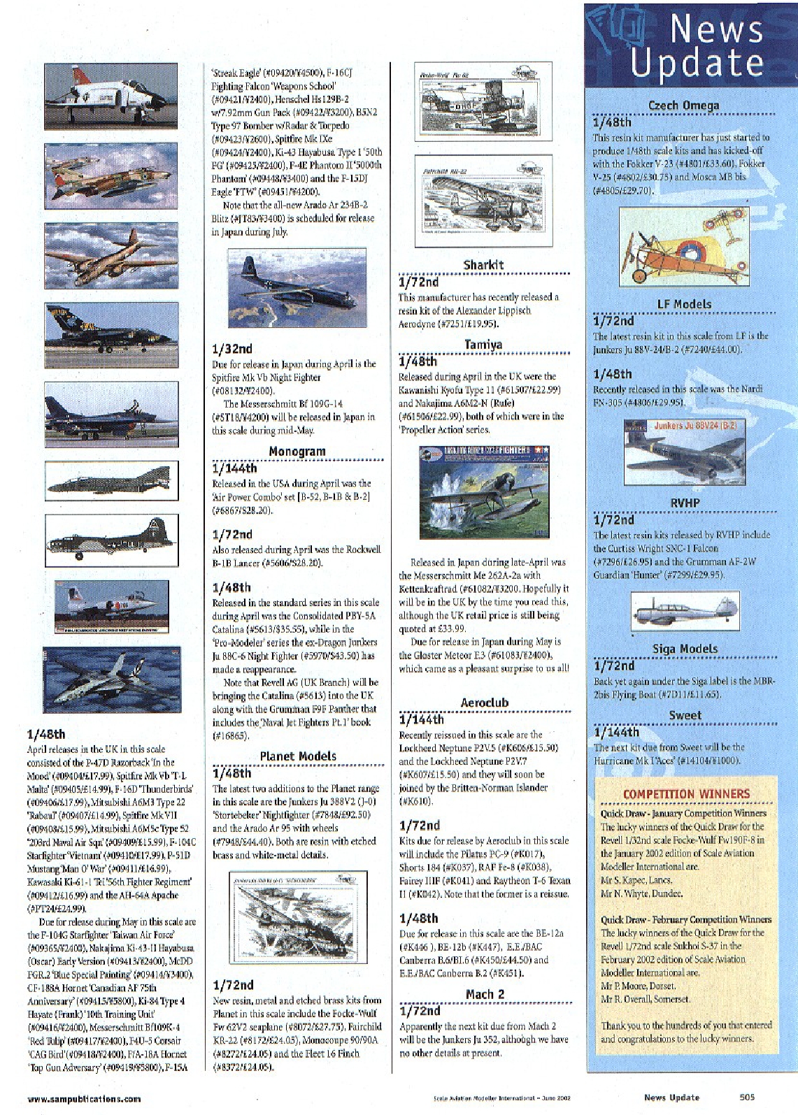 Scale Aviation Modeller International 2002-06